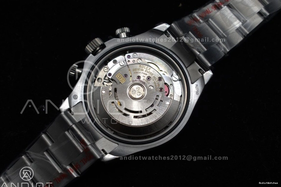 756 QF SS Grey Edition Daytona GoAnywhere Bracelet 1:1 Dial Best SA on 116509 0411